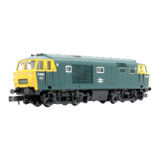 DAPOL Class 35 Hymek Diesel Quick Start Manual