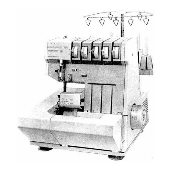 Pfaff hobbylock 797 Instruction Manual