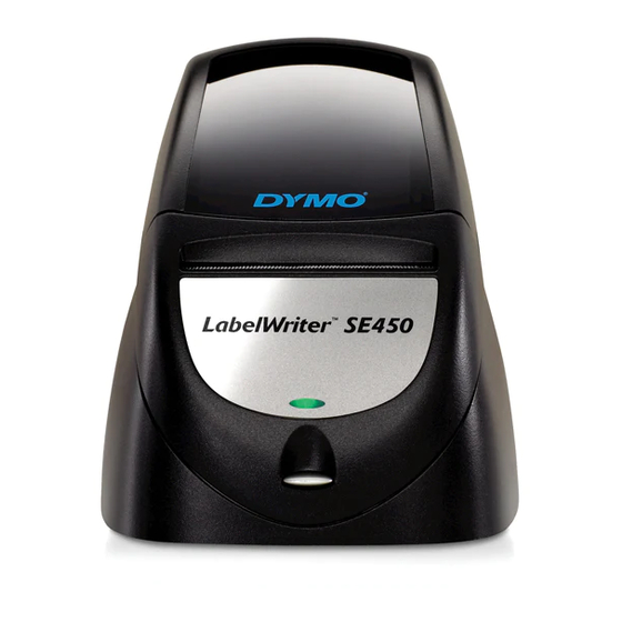 Dymo LABELWRITER SE450 Technical Reference