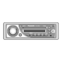 Panasonic CQ-C3103U Operating Instructions Manual