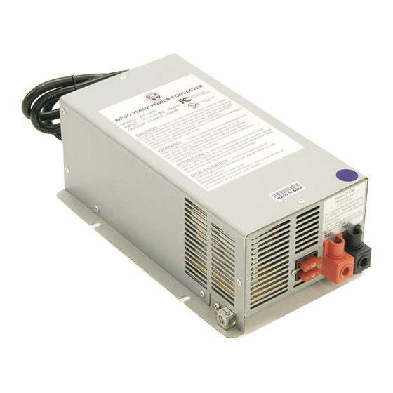 WFCO ULTRA III WF-9800 Series Installation & Operator's Manual