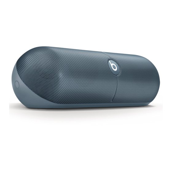 Beats Pill XL Quick Start Manual