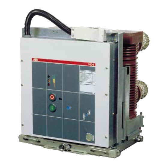 ABB HD4/W Series Installation And Service Instructions Manual