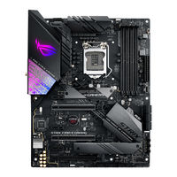 Asus ROG STRIX Z390-E GAMING Troubleshooting Manual