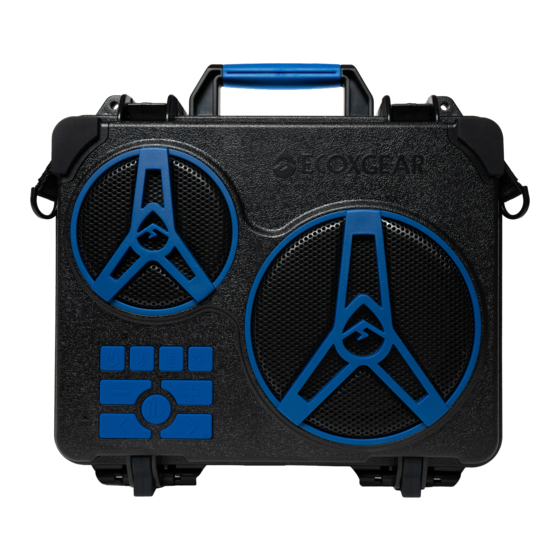 User Manuals: EcoxGear EcoJourney GDI-EXJRNY02 Speaker