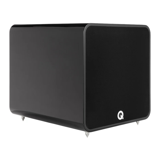 Q Acoustics Q B12 Owner's Manual