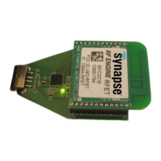 Synapse SNAPstick SN 132 Quick Start Manual
