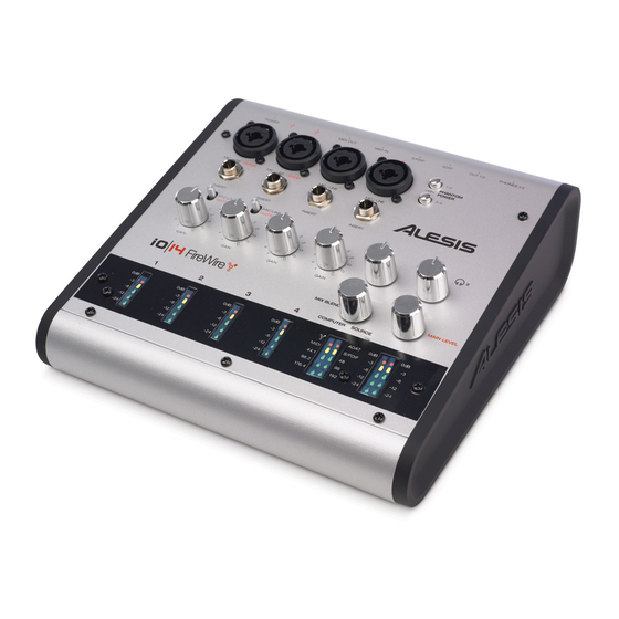 Alesis IO 14 Service Manual