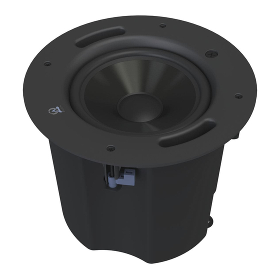 Origin Acoustics PCSUB8 Installation Manual