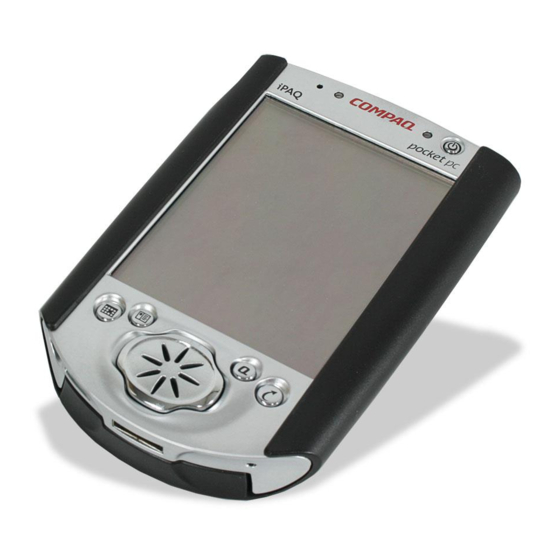 User Manuals: Compaq IPAQ iPAQ H3000 Pocket PC