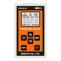 DEEsys DFR-021D Manual