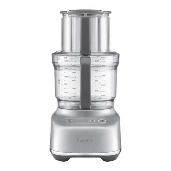 Breville BFP610 Instruction Book