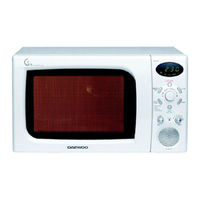 Daewoo KOR-63RA Operating Instructions & Cook Book