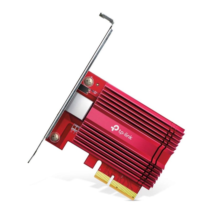 TP-Link TX401 Manual
