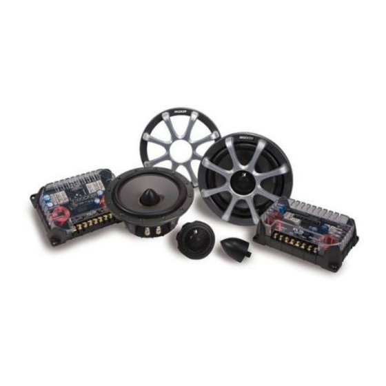 Kicker RS56.2 Owner's Manual