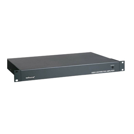 Infinova V2403-4 Installation & Operation Instructions