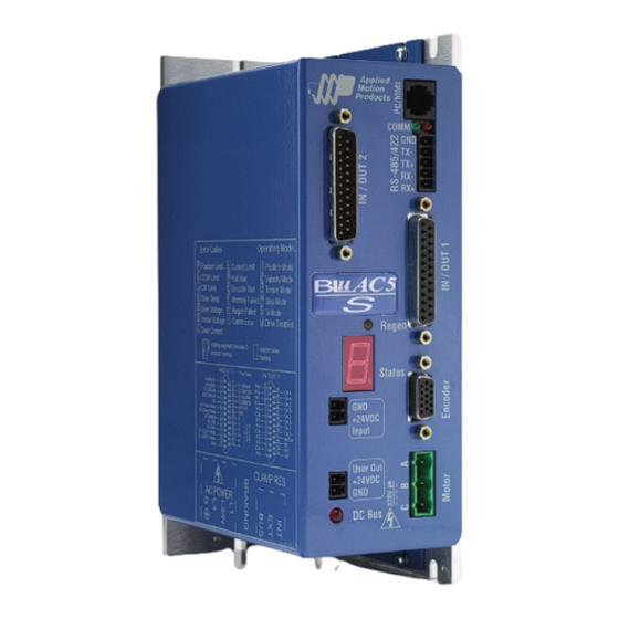 Applied Motion Products BLuAC5-S Hardware Manual