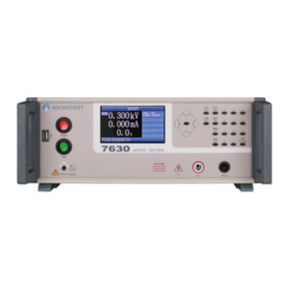 Microtest HT-7630 User Manual