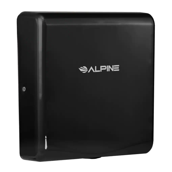 Alpine 405-10-SSB Operation & Installation Manual