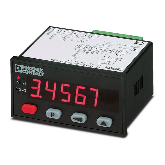 Phoenix Contact MCR-FL-D-T-2SP-24 Manual