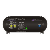 Art Precision Phono Preamp User Manual