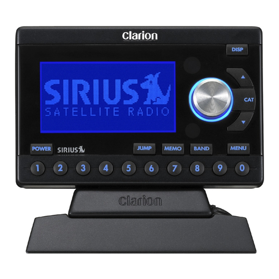 Clarion CALYPSO User Manual