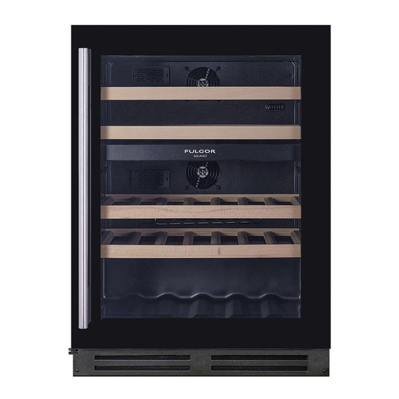 Fulgor Milano FWC 8200 U TC Instructions For Installation And Use Manual