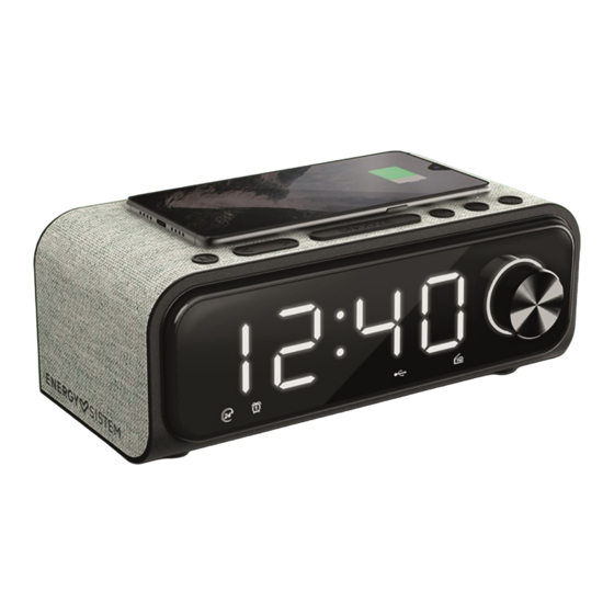 ENERGY SISTEM Clock Speaker 4 User Manual