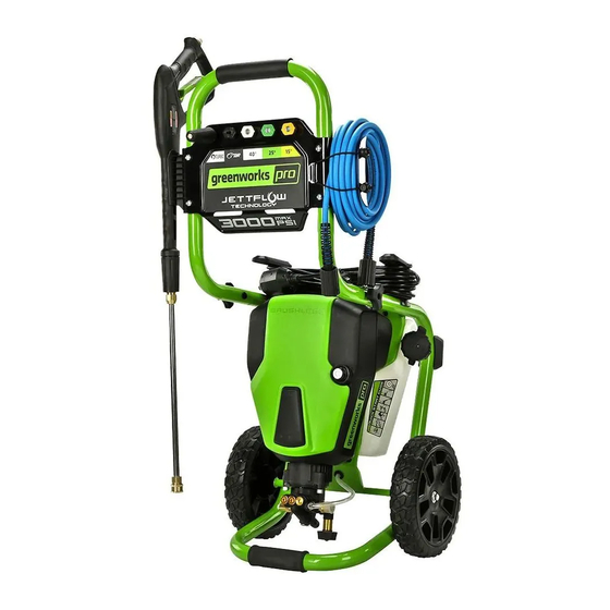 GreenWorks Pro GPW 3000 Operator's Manual