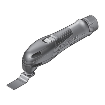 Bosch Professional GOP 12V-LI Original Instructions Manual