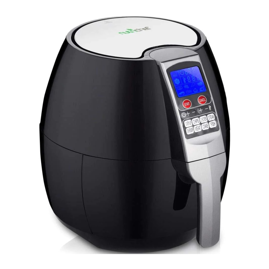 NUTRICHEF PKAIRFR54 - Air Fryer Manual