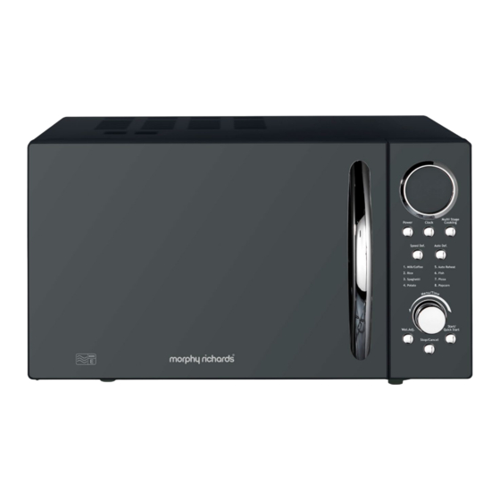 Morphy Richards 90D23EL-B8/H Installation & User's Instructions