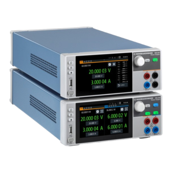 Rohde & Schwarz R&S RS-NGM202 User Manual