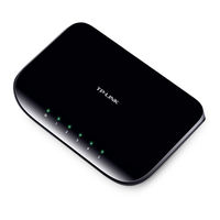 TP-Link TL-SG1005D - 5 PORT GIGABIT DESKTOP SWITCH User Manual