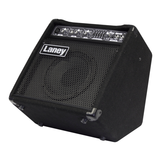 Laney AudioHub AH40 Operating Instructions Manual