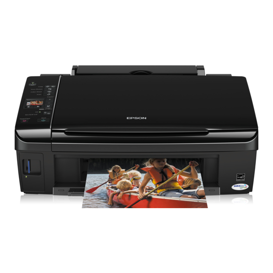 Epson STYLUS SX215 Product Specifications