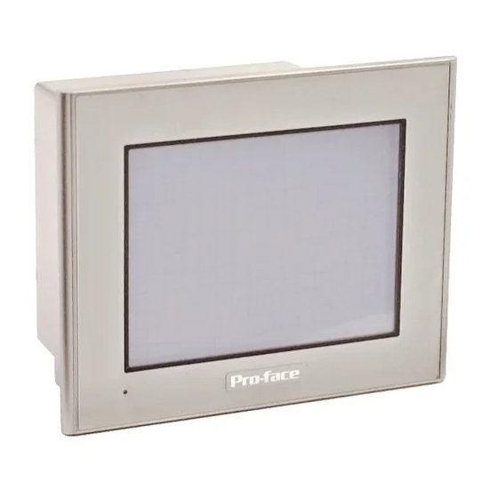 Pro-face AGP3200-A1-D24 Installation Manual