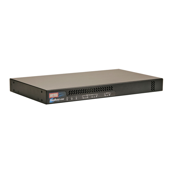 ATTO Technology FibreBridge 6500 Getting Started Manual