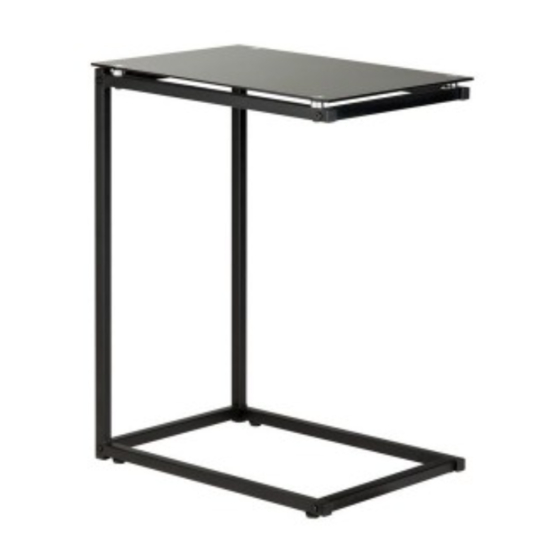 Argos Glass Laptop Table 402/9616 Assembly Instructions Manual