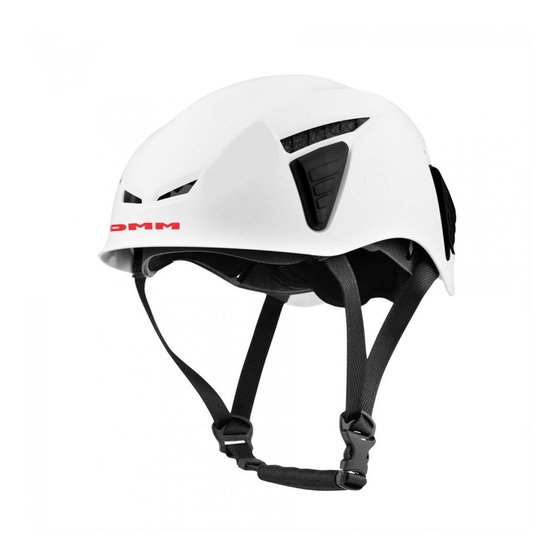 DMM Coron Helmet iD Instructions For Use Manual