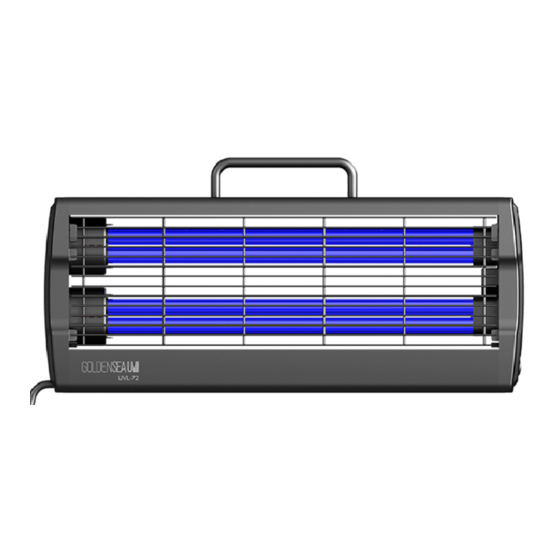GOLDENSEA UV UVL72 Quick Start Manual