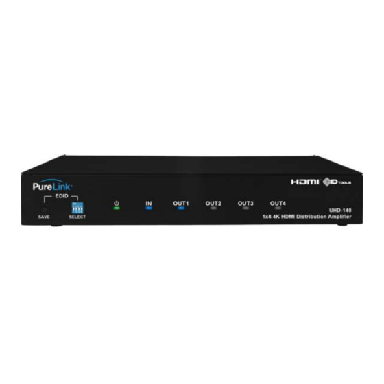 PureLink UHD-140 Owner's Manual