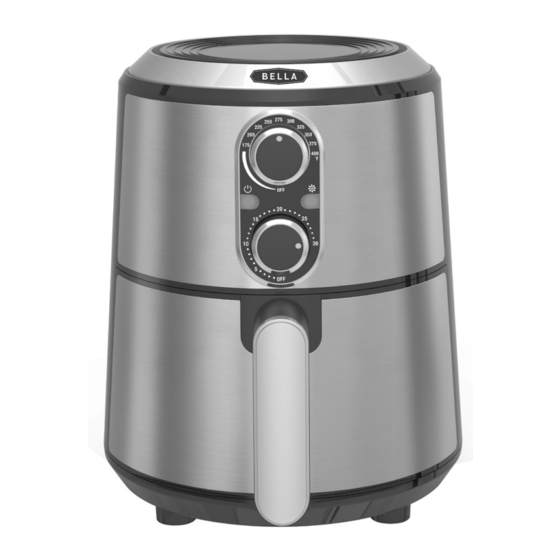 Bella 3QT Instruction Manual And Recipe Manual
