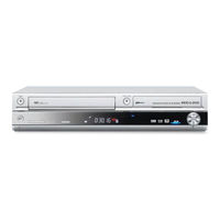 Panasonic DMREH75VS - DVD Recorder / VCR Combo Operating Instructions Manual
