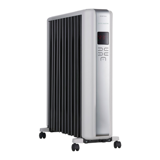 User Manuals: EAS Electric EHR2500 Oil Radiator Heater