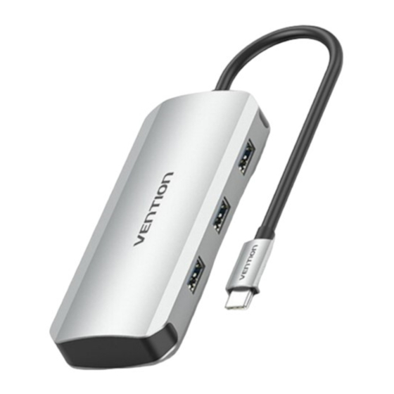 User Manuals: Vention TNA Series USB-C Hub