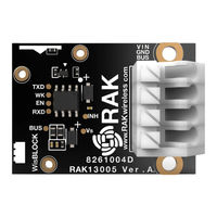 Rak WisBlock RAK13005 Quick Start Manual