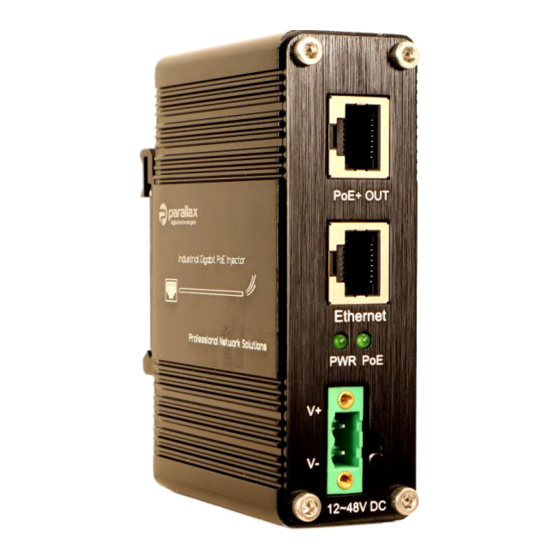 Parallax PDT-PIN-7001-MP-I Manuals
