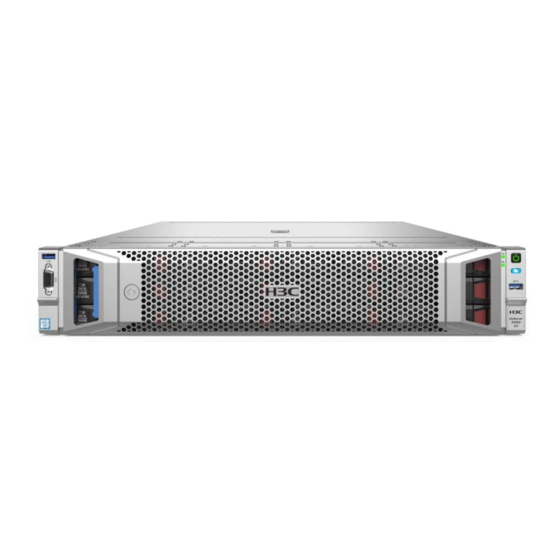 H3C UniServer R2900 G3 Installation, Quick Start