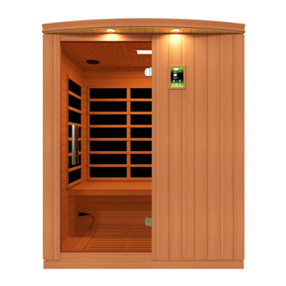 Golden Designs DYNAMIC SAUNA DYN-6210-04 Owner's Manual